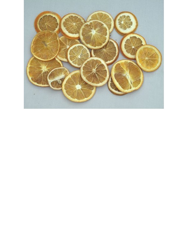 POSUŠENE POMARANČNE REZINE,30g