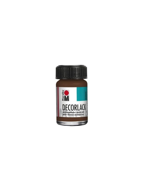 Decorlack Acryl, 15 ml, srednje rjava 040