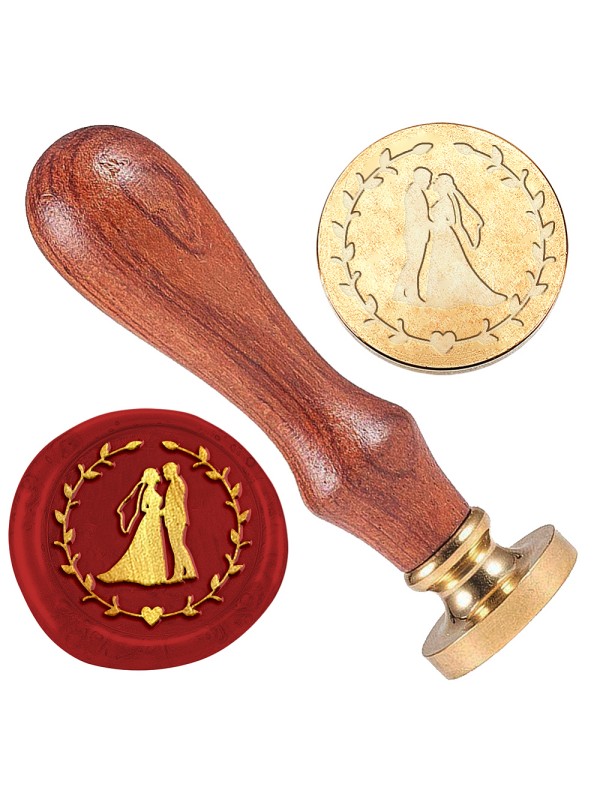 PEČATNIK poročni par,WH0208-1074