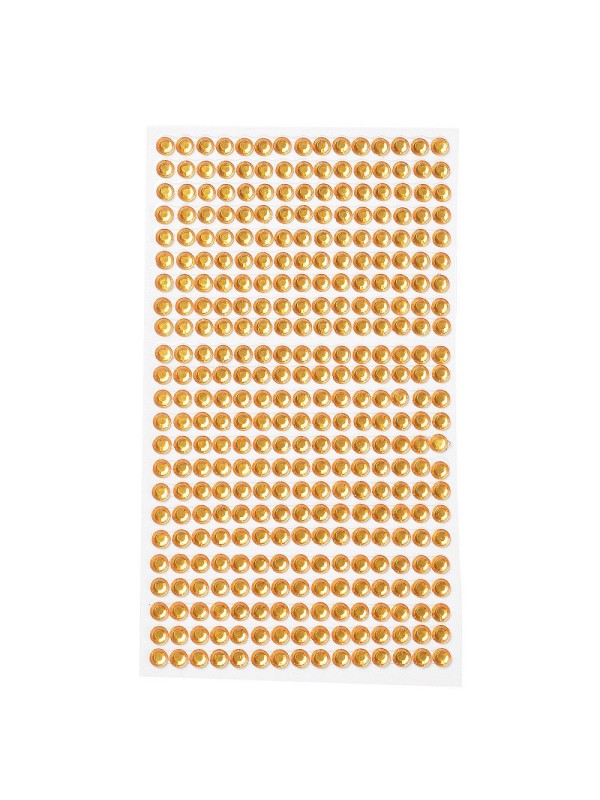 KRISTALČKI SAMOLEPLJIVI oranžni