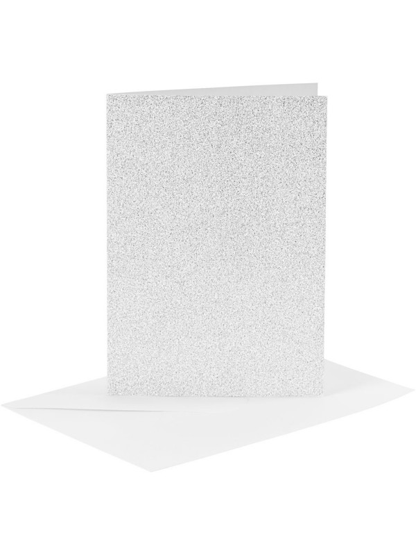 VOŠČILNICE SET 23024 srebrne z bleščicami