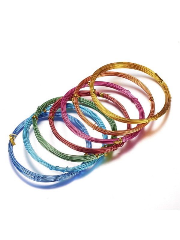 ALUMINJASTA ŽICA pink, 2mmx5m