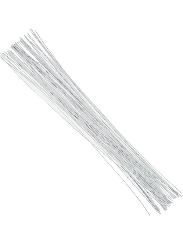 ŽICA ZA ROŽE 0,8mm, bela,20kom