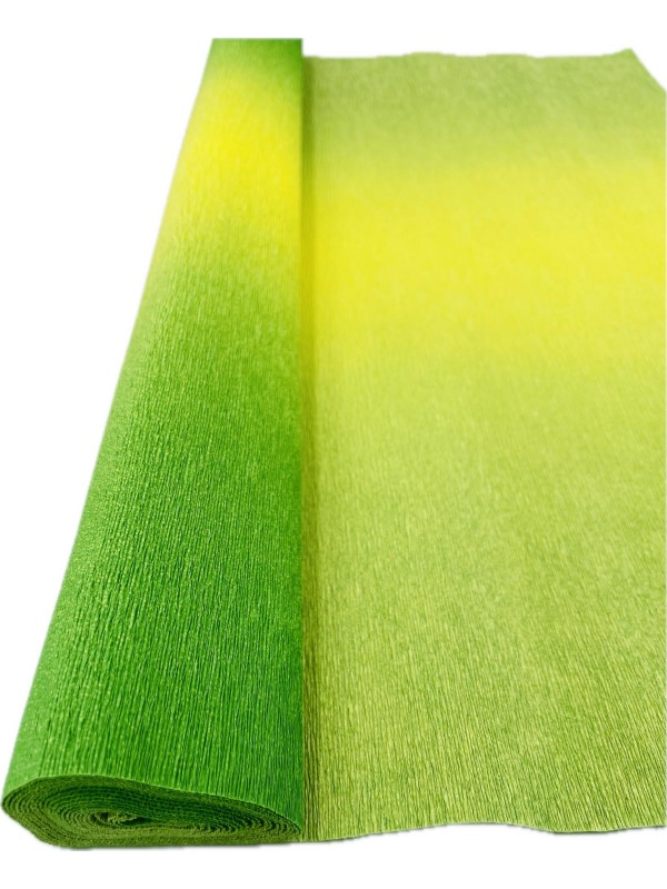 KREP PAPIR 180g-prelivajoč zelen 600/5