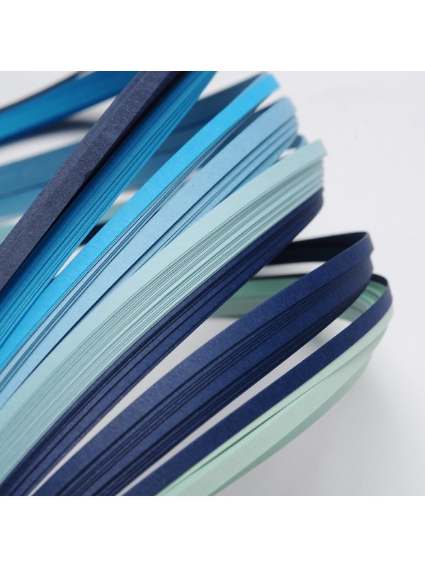 QUILLING TRAKI 5mm MODRI ODTENKI