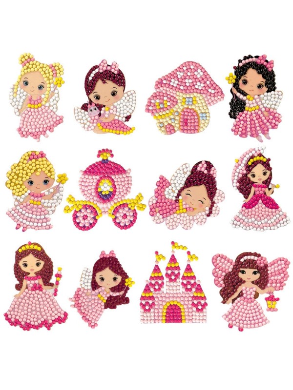 DIAMOND DOTZ NALEPKE princeske