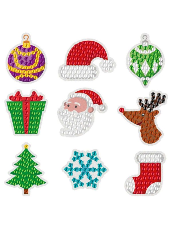 DIAMOND DOTZ NALEPKE-božični motivi