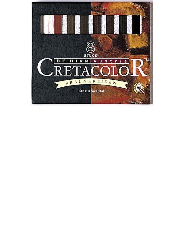 PASTELNI SET 8 RJAVI CR484 08