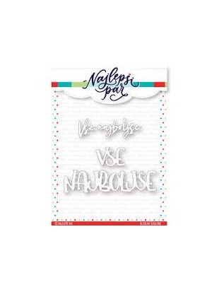 REZALNE ŠABLONE  NP -Vse najboljše 4 (RU-336)