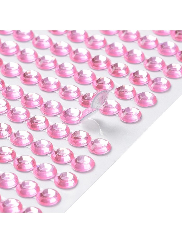 KRISTALČKI SAMOLEPLJIVI roza