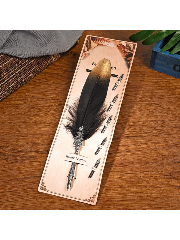 KALIGRAFSKO PERO Z NARAVNIM PERESOM