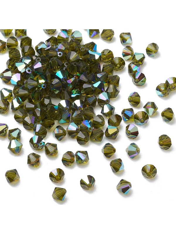 Preciosa perle 6mm,12kos,olivne,50230