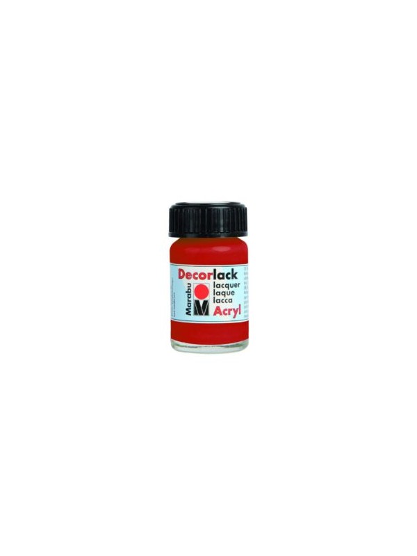 Decorlack Acryl, 15 ml, češnjevo rdeča 031