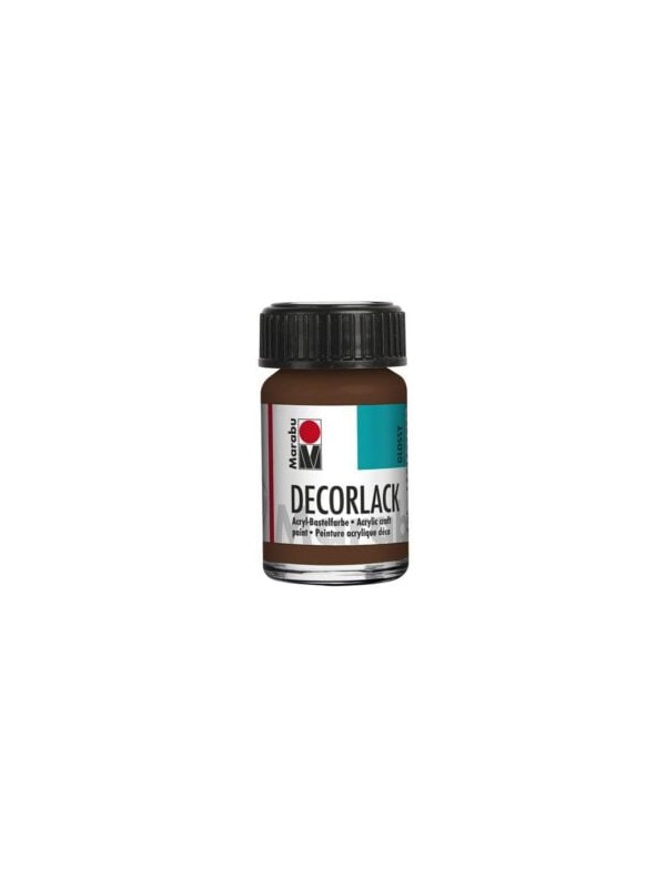 Decorlack Acryl, 15 ml, srednje rjava 040