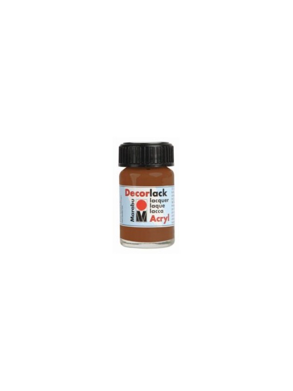 Decorlack Acryl, 15 ml, svetlo rjava 047