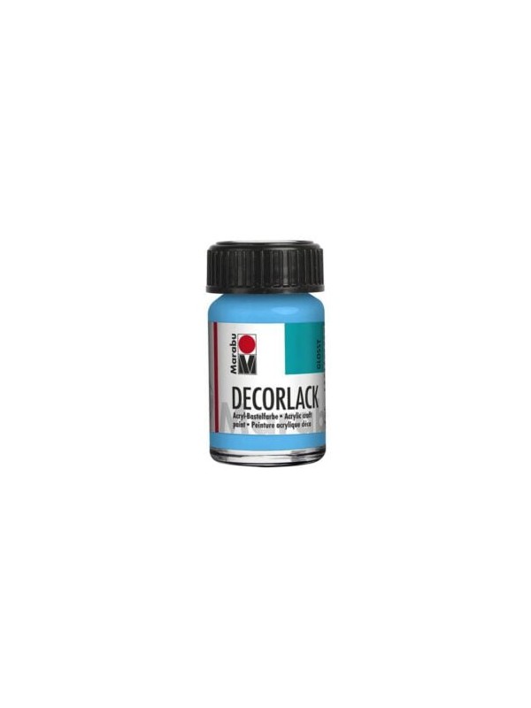 Decorlack Acryl, 15 ml, svetlo modra 090