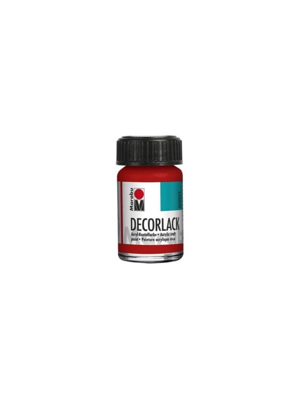 Decorlack Acryl, 15 ml, barva geranije 230