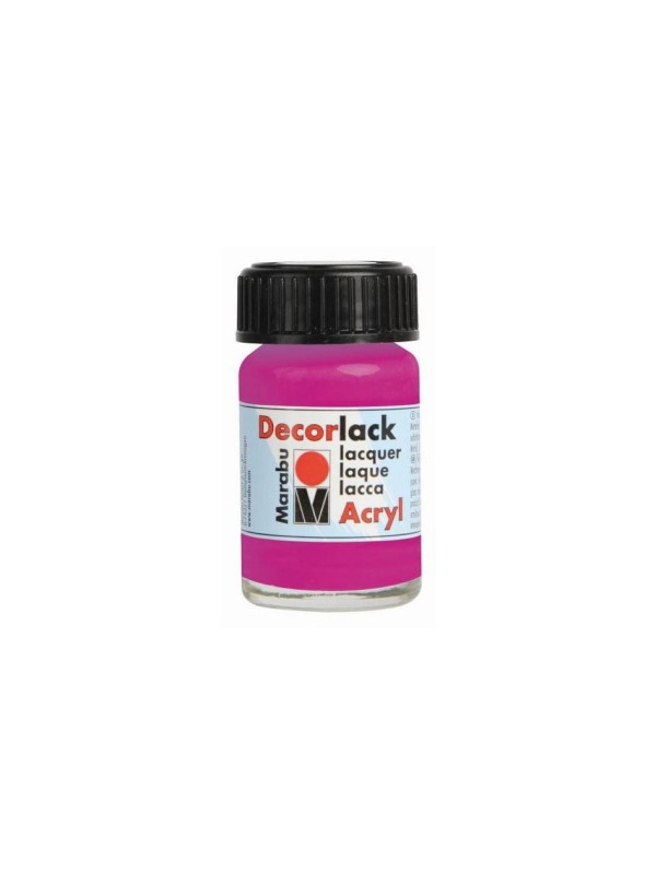 Decorlack Acryl, 15 ml, magenta 014