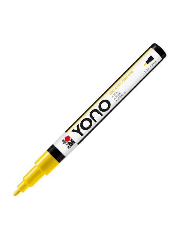 AKRILNI FLOMASTER YONO-rumen 0,5-1,5mm