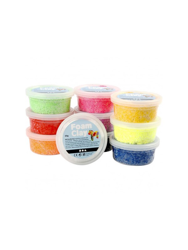 FOAM CLAY SET 10X35g