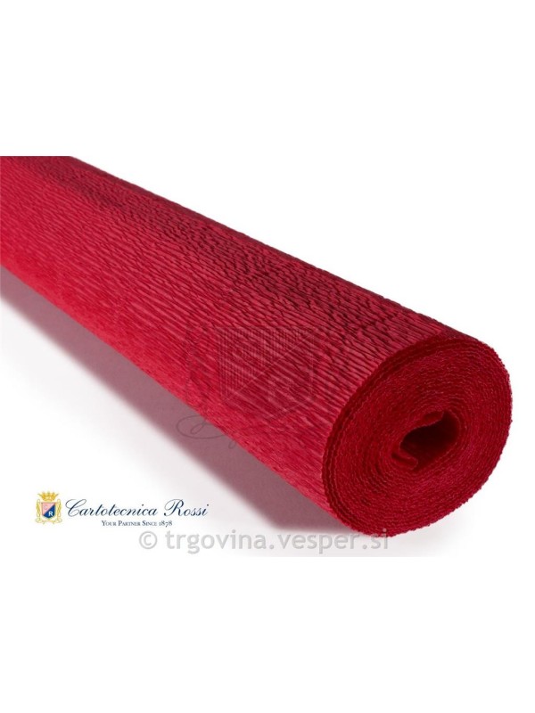 KREP PAPIR 180g -rdeč 589