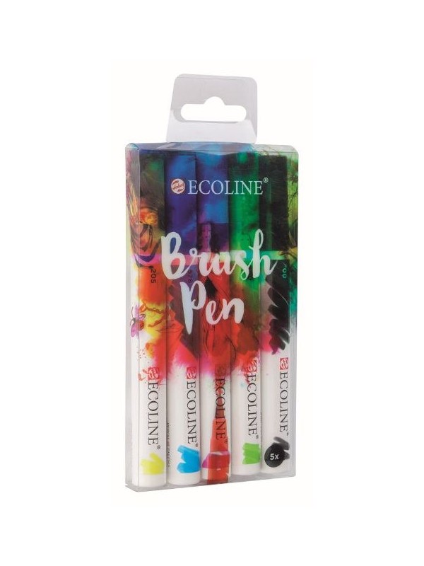 ECOLINE BRUSHPEN set 5