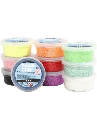 FOAM CLAY SET 10X35g 78890