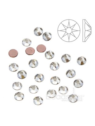 SWAROVSKI hotfix 2005 crystal silver shade 4,7mm