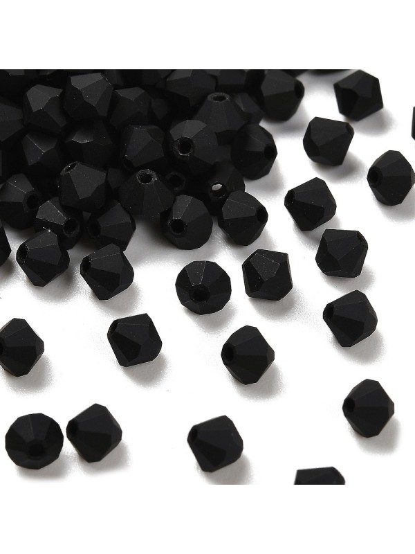 Preciosa perle 4mm,črni,24kos